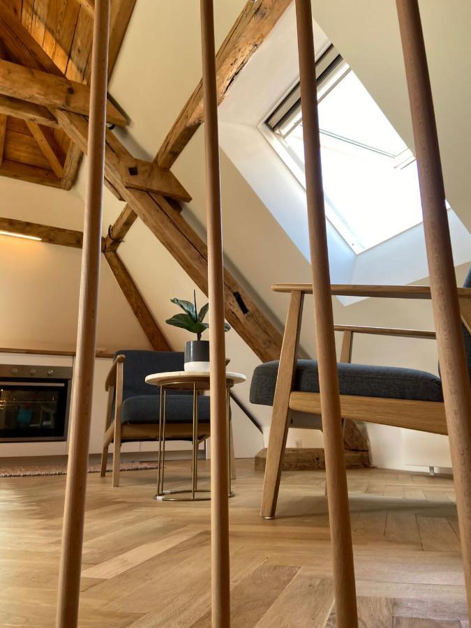 Apartament Un Petit Nid Atypique Au Coeur De Munster Munster  Zewnętrze zdjęcie